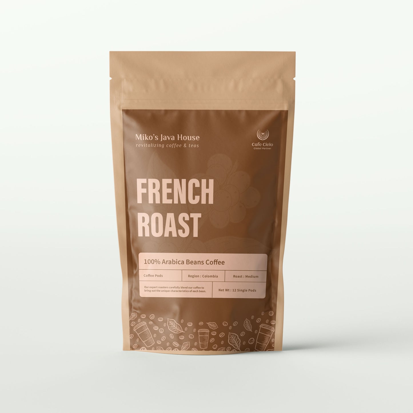 French Roast Coffee Pods