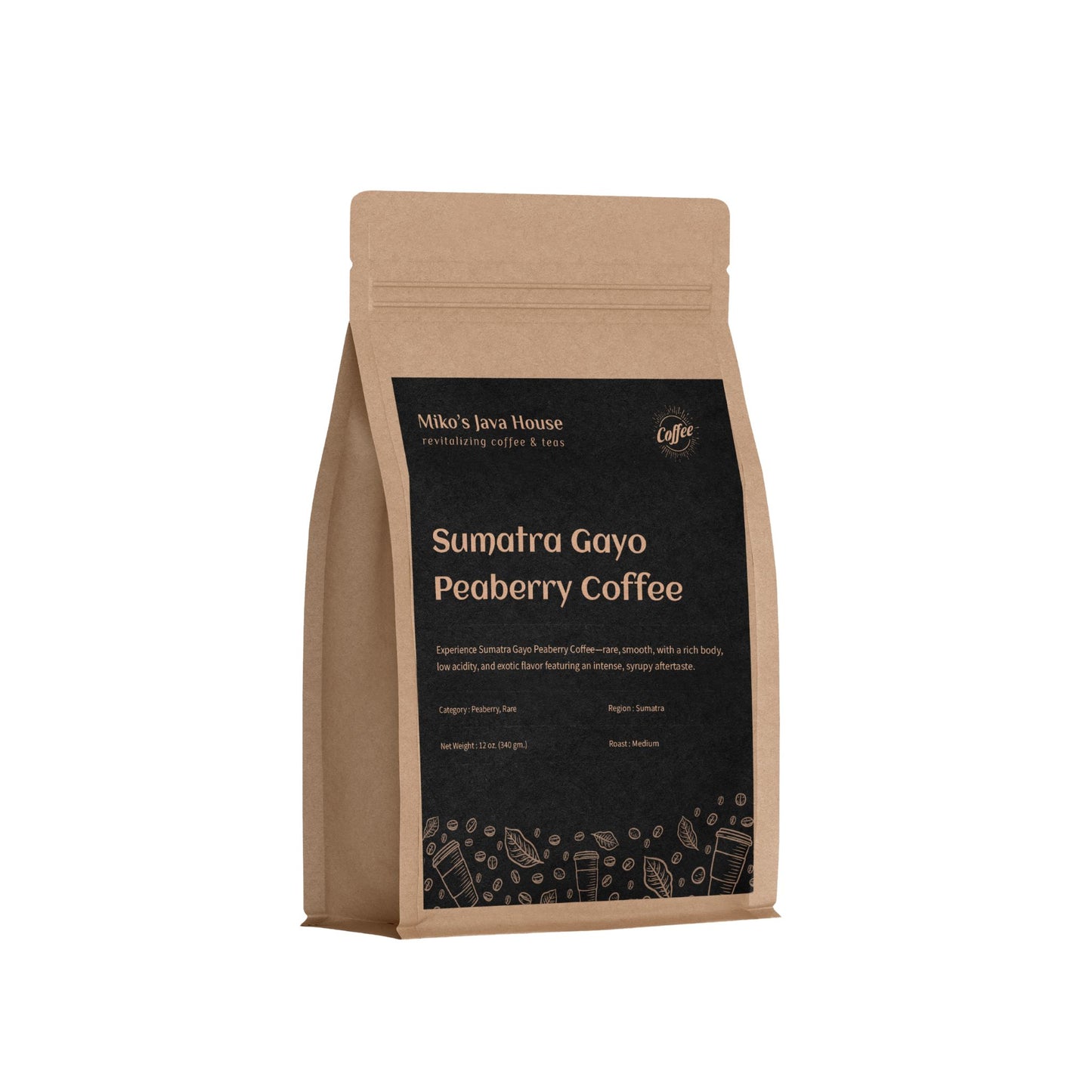 Sumatra Gayo Peaberry Coffee