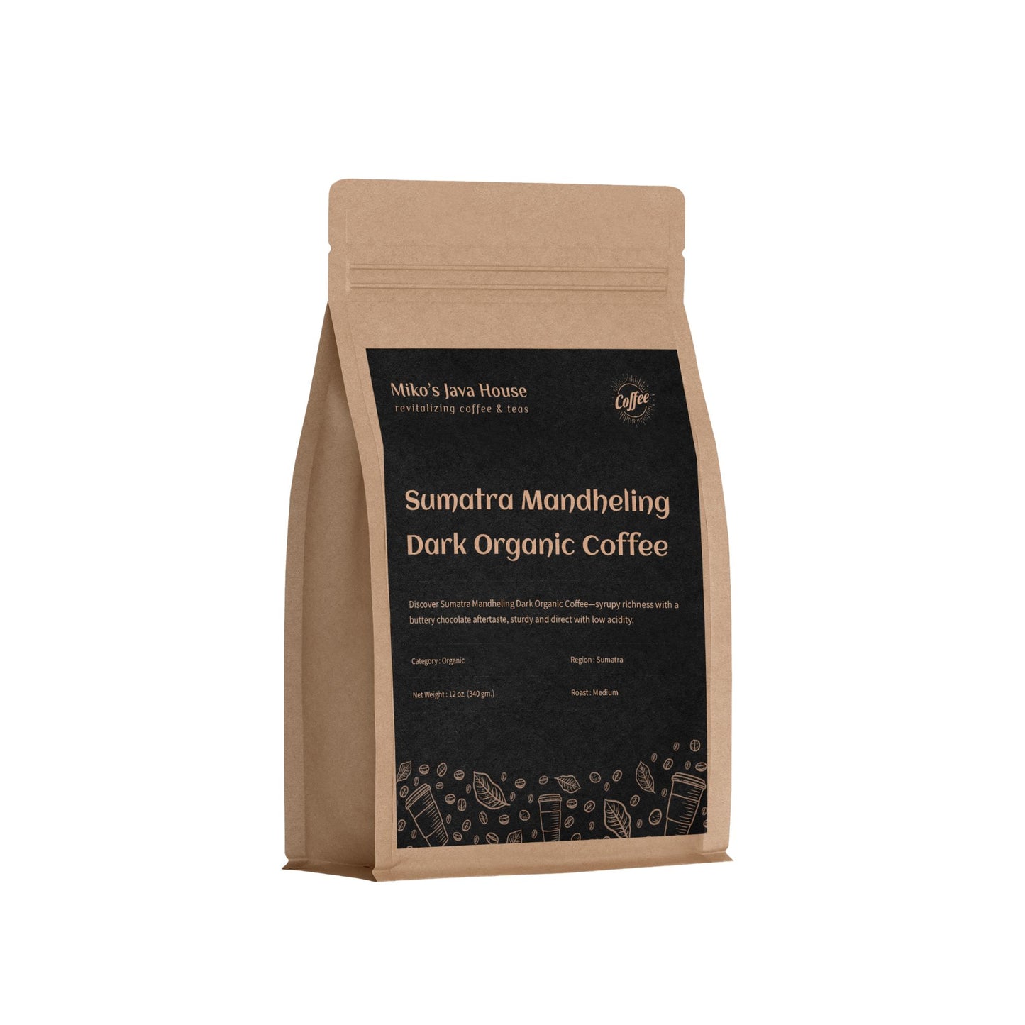 Sumatra Mandheling Organic Coffee