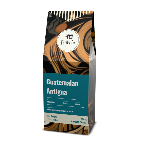 Guatemalan Antigua Coffee, Medium Roast, 12 oz Bag