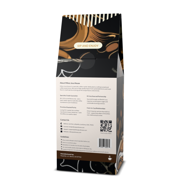 Trapper Peak Decaf Coffee, Medium Roast, 12 oz Bag - Image 6