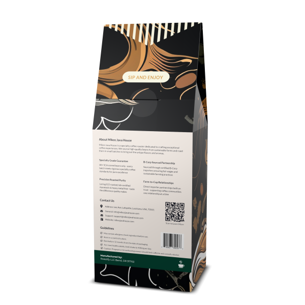 Brazilian Santos Coffee, Medium Roast, 12 oz Bag - Image 2